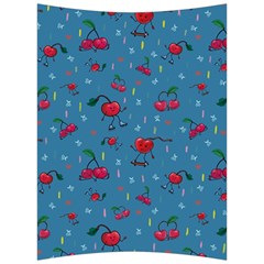 Red Cherries Athletes Back Support Cushion by SychEva