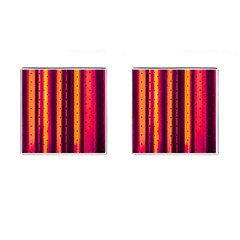 Warped Stripy Dots Cufflinks (square) by essentialimage365