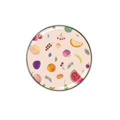Summer Fruit Hat Clip Ball Marker by SychEva