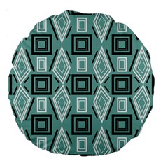 Abstract Geometric Design   Geometric Fantasy   Large 18  Premium Round Cushions by Eskimos