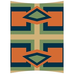 Abstract Pattern Geometric Backgrounds   Back Support Cushion by Eskimos