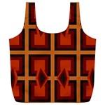 Abstract pattern geometric backgrounds   Full Print Recycle Bag (XL) Back