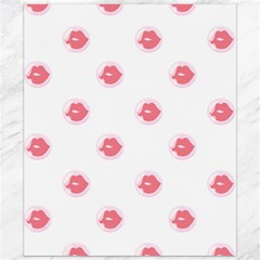 Lips Bubblegum Pattern Canvas 20  X 24  by Littlebird