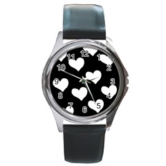 S1e1sue2 S1e1mercedes Round Metal Watch by SomethingForEveryone