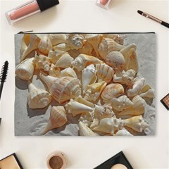Sea-shells Bg Cosmetic Bag (xl) by SomethingForEveryone