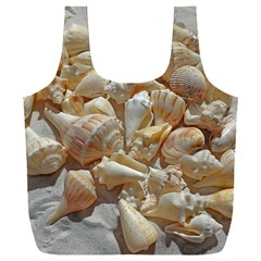 Sea-shells Bg Full Print Recycle Bag (xxxl) by SomethingForEveryone
