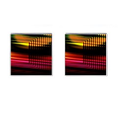 Gradient Cufflinks (square) by Sparkle