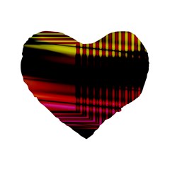 Gradient Standard 16  Premium Heart Shape Cushions by Sparkle