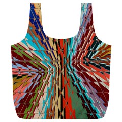 Digital Illusion Full Print Recycle Bag (xxxl) by Sparkle