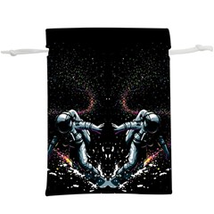 Digital Illusion  Lightweight Drawstring Pouch (xl) by Sparkle