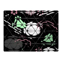 Digital Illusion Double Sided Flano Blanket (mini)  by Sparkle