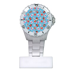 Cute Cats And Bears Plastic Nurses Watch by SychEva