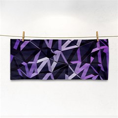 3d Lovely Geo Lines Vi Hand Towel by Uniqued