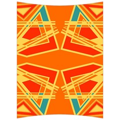 Abstract Pattern Geometric Backgrounds   Back Support Cushion by Eskimos