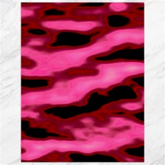 Pink  Waves Flow Series 3 Canvas 12  X 16  by DimitriosArt