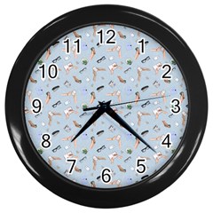Office Wall Clock (black) by SychEva