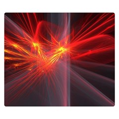 Fractal Double Sided Flano Blanket (small)  by Sparkle