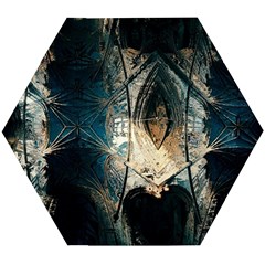 Fractal Wooden Puzzle Hexagon by Sparkle