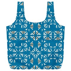 Abstract Pattern Geometric Backgrounds   Full Print Recycle Bag (xl) by Eskimos
