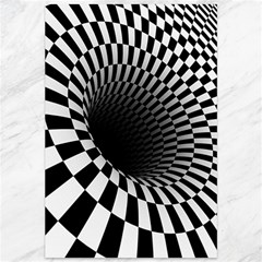 3d Optical Illusion, Dark Hole, Funny Effect Canvas 12  X 18  by Casemiro