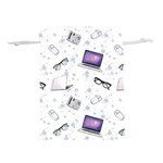 Computer Work Lightweight Drawstring Pouch (S) Back