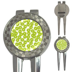 Kiwi Pattern 3-in-1 Golf Divots by Valentinaart