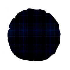 Checks Standard 15  Premium Round Cushions by Sparkle
