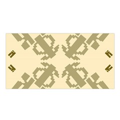 Abstract Pattern Geometric Backgrounds   Satin Shawl by Eskimos