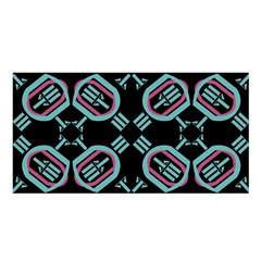 Abstract Pattern Geometric Backgrounds   Satin Shawl by Eskimos