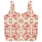 Abstract pattern geometric backgrounds   Full Print Recycle Bag (XXXL) Front