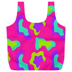 Abstract Pattern Geometric Backgrounds   Full Print Recycle Bag (xl) by Eskimos