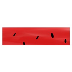 Painted Watermelon Pattern, Fruit Themed Apparel Satin Scarf (oblong) by Casemiro