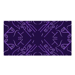 Abstract Pattern Geometric Backgrounds   Satin Shawl by Eskimos