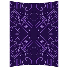Abstract Pattern Geometric Backgrounds   Back Support Cushion by Eskimos