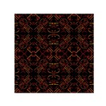 Abstract pattern geometric backgrounds   Small Satin Scarf (Square) Front