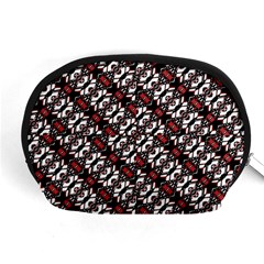 Linear Geometric Modern Pattern Accessory Pouch (medium) by dflcprintsclothing