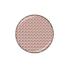 Kawaii Jam Pattern Aqua Hat Clip Ball Marker (4 Pack) by violetheavensky