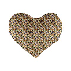 Fun Standard 16  Premium Heart Shape Cushions by Sparkle