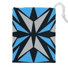 Abstract Pattern Geometric Backgrounds   Drawstring Pouch (5xl) by Eskimos