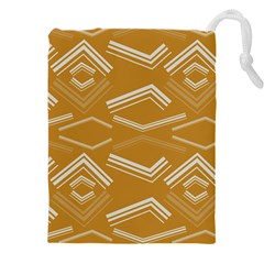 Abstract Geometric Design    Drawstring Pouch (5xl) by Eskimos