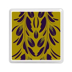 Folk Flowers Print Floral Pattern Ethnic Art Memory Card Reader (square) by Eskimos