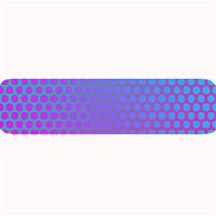Hex Circle Points Vaporwave One Large Bar Mats by WetdryvacsLair