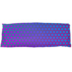 Hex Circle Points Vaporwave One Body Pillow Case (dakimakura) by WetdryvacsLair