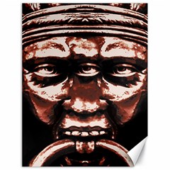 Creepy Head Portrait Artwork Canvas 18  X 24  by dflcprintsclothing