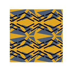 Abstract Pattern Geometric Backgrounds Small Satin Scarf (square) by Eskimos