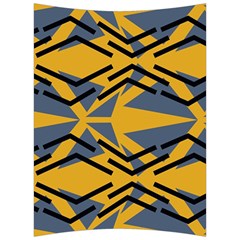 Abstract Pattern Geometric Backgrounds Back Support Cushion by Eskimos