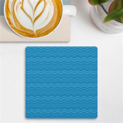 Sea Waves Uv Print Square Tile Coaster  by Sparkle