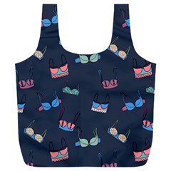Bra Set Pattern Full Print Recycle Bag (xxxl) by Jancukart