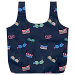 Bra Set Pattern Full Print Recycle Bag (XXXL) Front