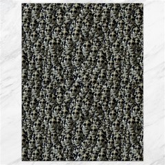 Creepy Head Motif Pattern Canvas 18  X 24  by dflcprintsclothing
